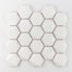 Futura in White Glass Mosaics flooring by Paradiso