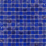 Astral in Cobaltstone 1X1 Glass Mesh Mosaic Glass Mosaics flooring by Paradiso