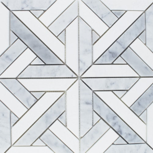 Pikes Peak in Thassos & Bianco Carrara