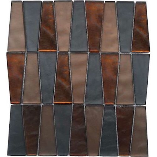 Geometric in Rust Patina